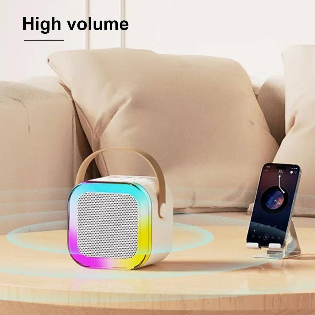 K12 Wireless Microphone Karaoke Machine with Bluetooth Speaker - Suez Tech Port