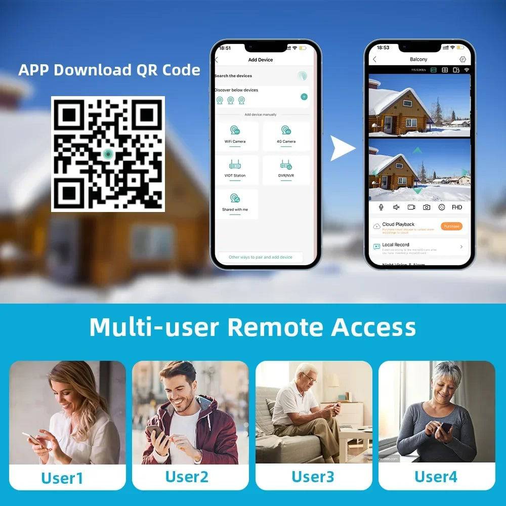 BELIA 4K Outdoor Dual Lens Surveillance Camera - Suez Tech Port