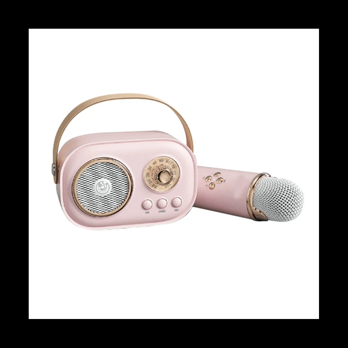 Mini Wireless Home Karaoke with Microphone and Speaker Set - Suez Tech Port