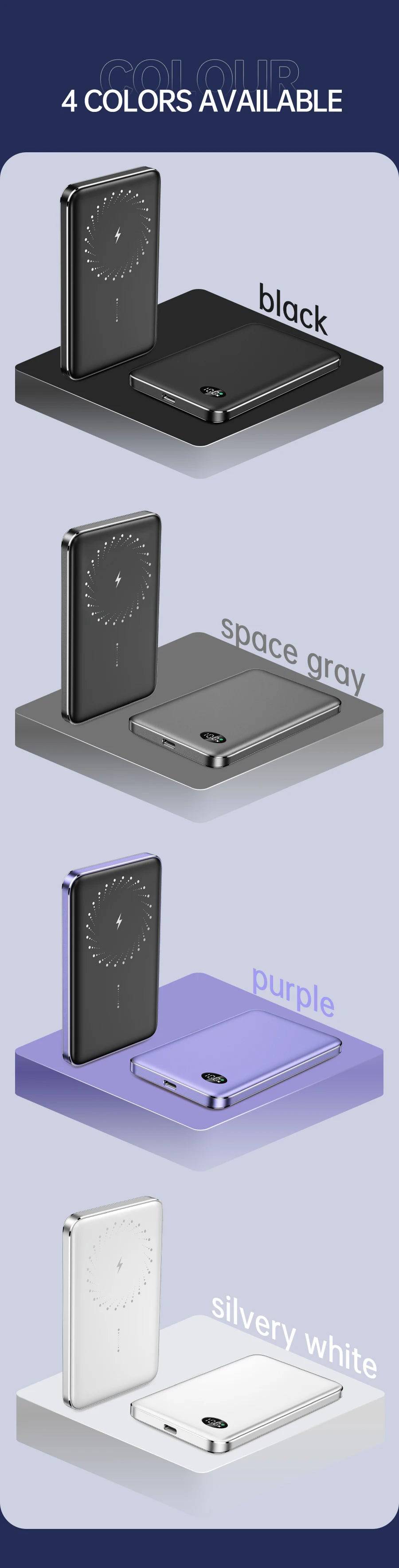 Ultra Thin Powerbank with Macsafe - Suez Tech Port