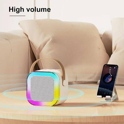 K12 Wireless Microphone Karaoke Machine with Bluetooth Speaker - Suez Tech Port