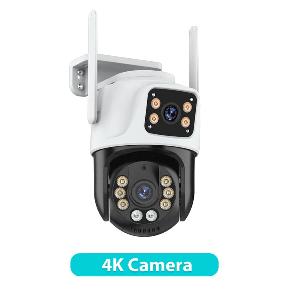 6K HK Three Lens Security Camera - Suez Tech Port