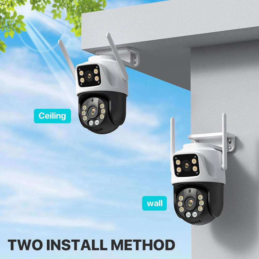 6K HK Three Lens Security Camera - Suez Tech Port