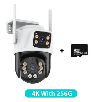 6K HK Three Lens Security Camera - Suez Tech Port