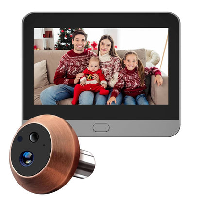 Tuya Door Bell Magic Eye Camera with Peephole Viewer - Suez Tech Port