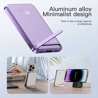 Aluminum Alloy Macsafe Power Banks - Suez Tech Port