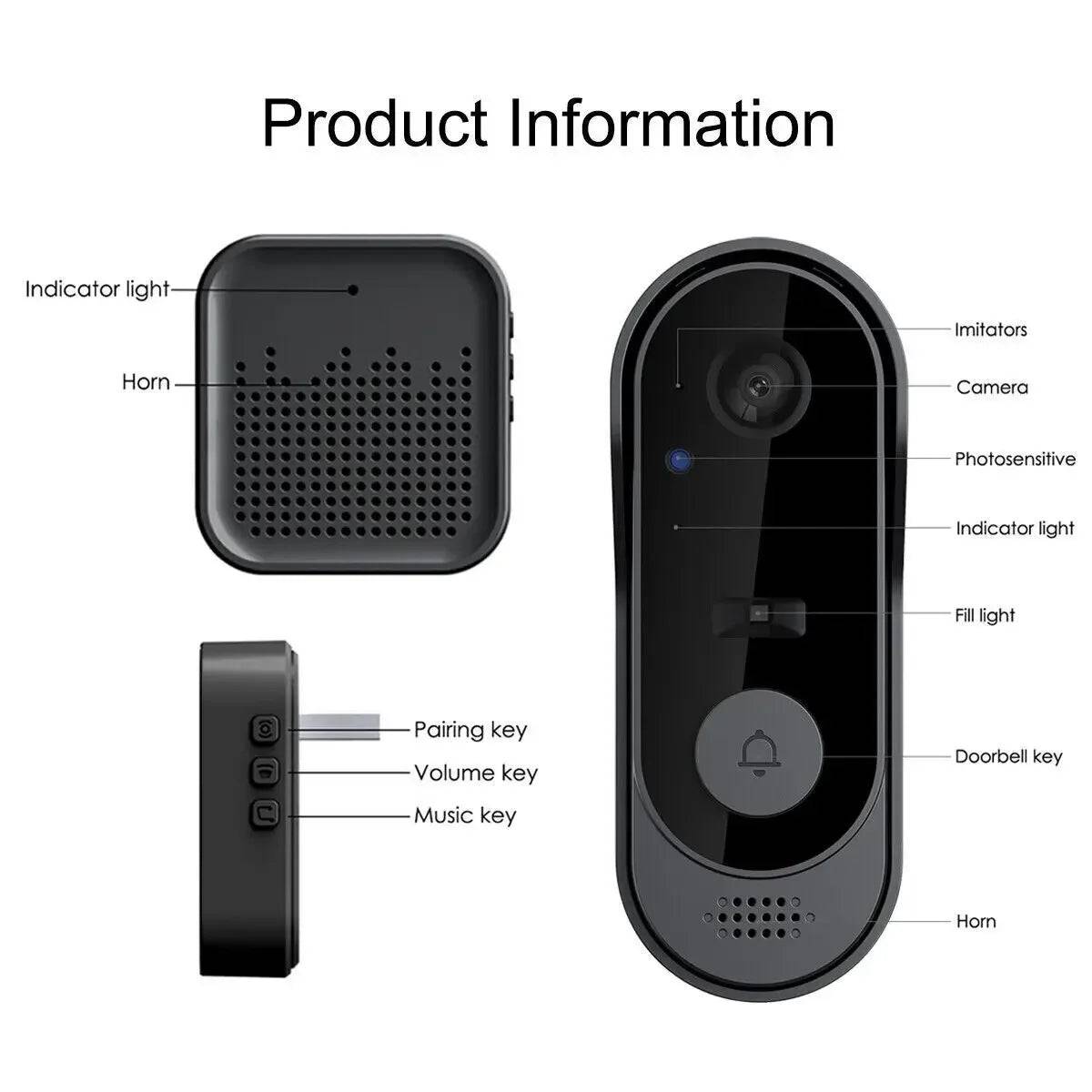 Tuya Essential Doorbell Camera - Suez Tech Port