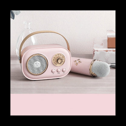 Mini Wireless Home Karaoke with Microphone and Speaker Set - Suez Tech Port