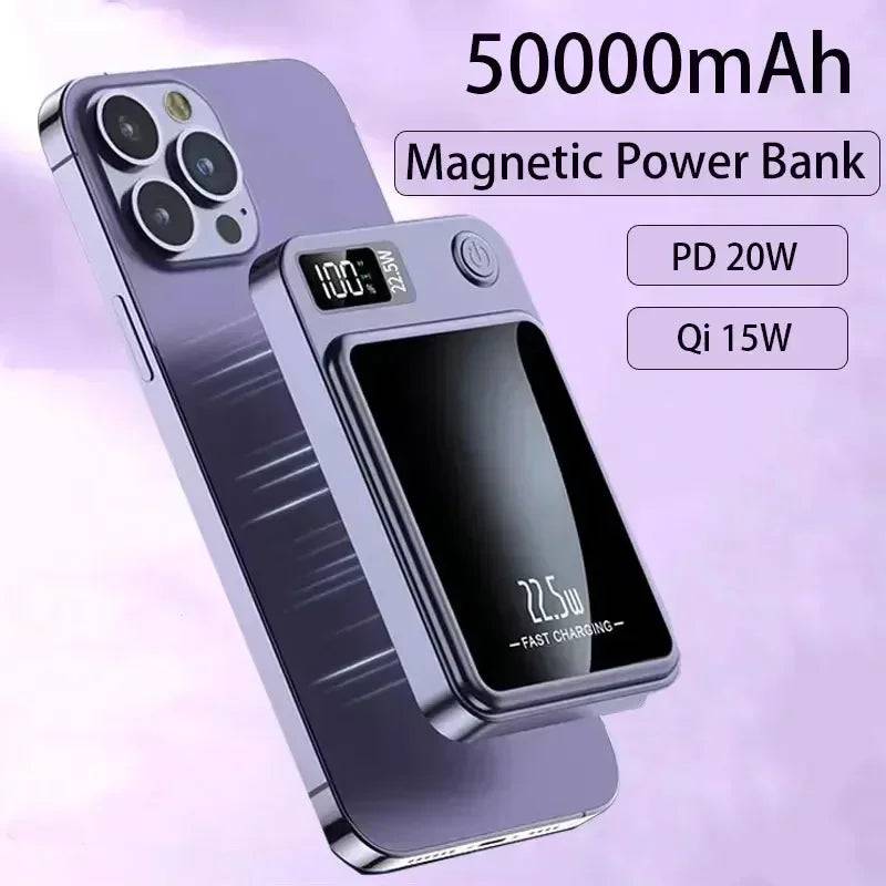 Ultra Large Capacity 50000mAh Power Bank with Macsafe - Suez Tech Port