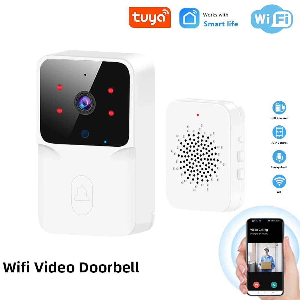 Tuya Essential Doorbell Camera with Alexa Google - Suez Tech Port