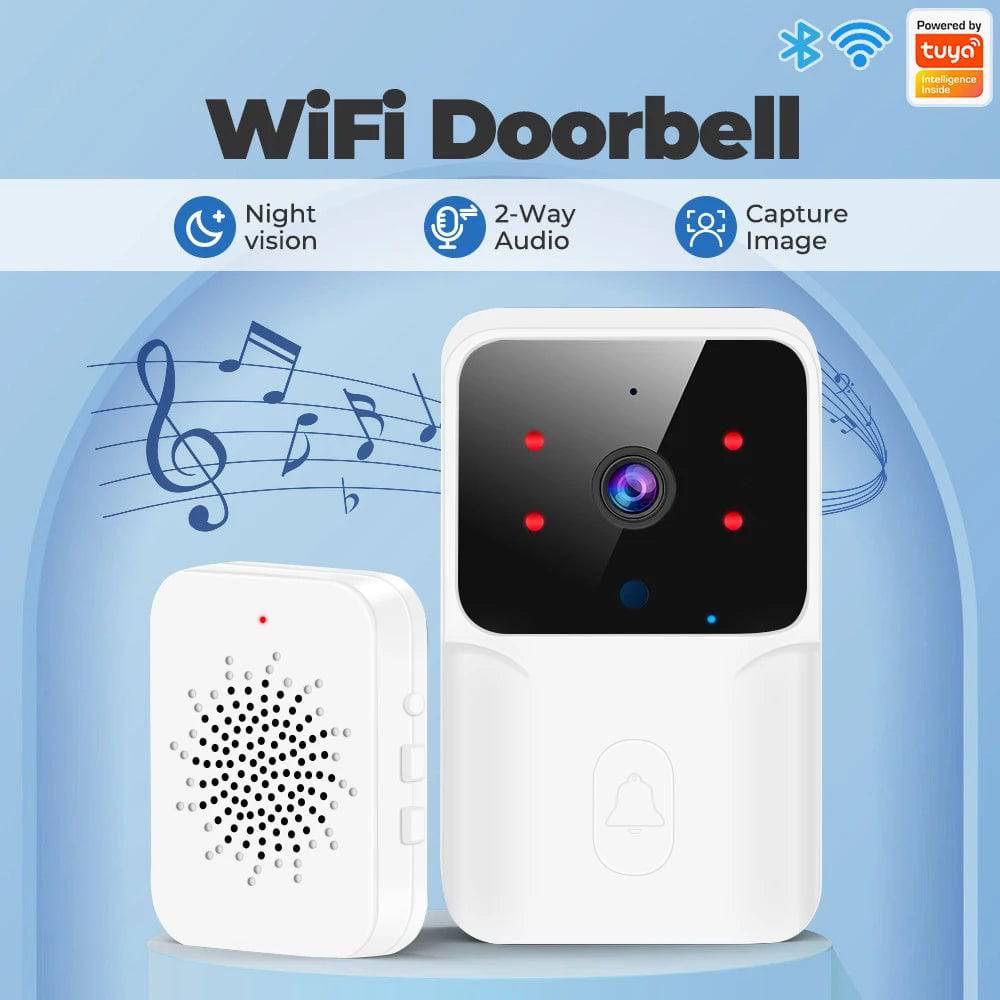 Tuya Essential Doorbell Camera with Alexa Google - Suez Tech Port